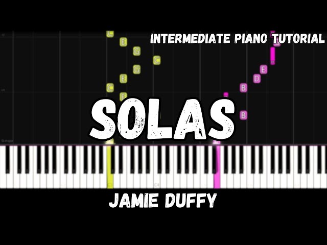Jamie Duffy - Solas (Intermediate Piano Tutorial) class=