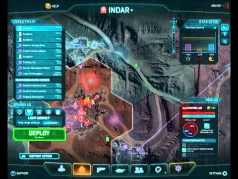 Planetside 2 bug on top of Allatum Biolab