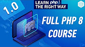 Captura Learn PHP The Right Way en vídeo