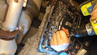 2005 Nissan Titan transmission install