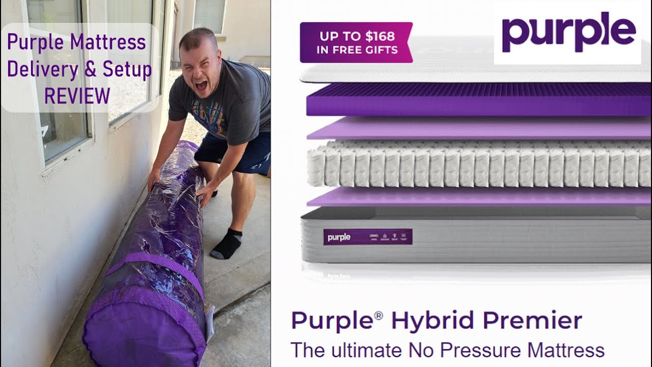 moving a purple 4 mattress
