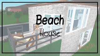 Roblox Welcome To Bloxburg Beach House By Fiorydei - como hacer una casa en roblox bloxburg