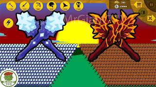 STICK FIGURE ARMY CLUBWRATH ICE VS CLUBWRATH LAVA, FINAL BOSS | Stick War Legacy Mod | MrGiant777 screenshot 3