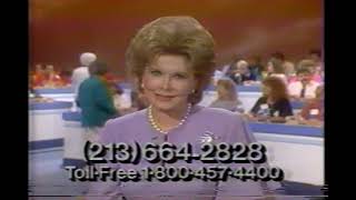 KCET pledge breaks, promos, and sign-off (June 12, 1988)