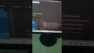 making calculator program using python #pythonprogramming #pythontutorial #python3 #viral#viralshort