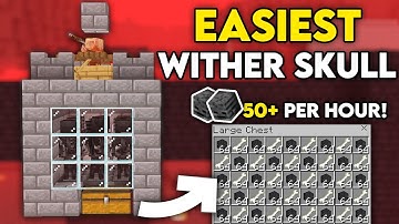 BEST WITHER SKELETON FARM in 1.21 Minecraft !
