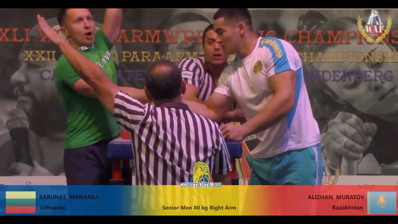 2019 WORLD ARMWRESTLING & PARA-ARMWRESTLING CHAMPIONSHIP 26/10/2019 - 04/11/2019 Šarūnas Manarka
