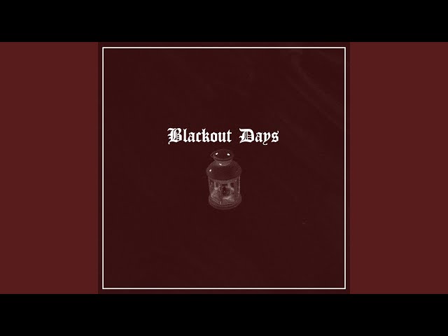 Black Out Days (Violin)