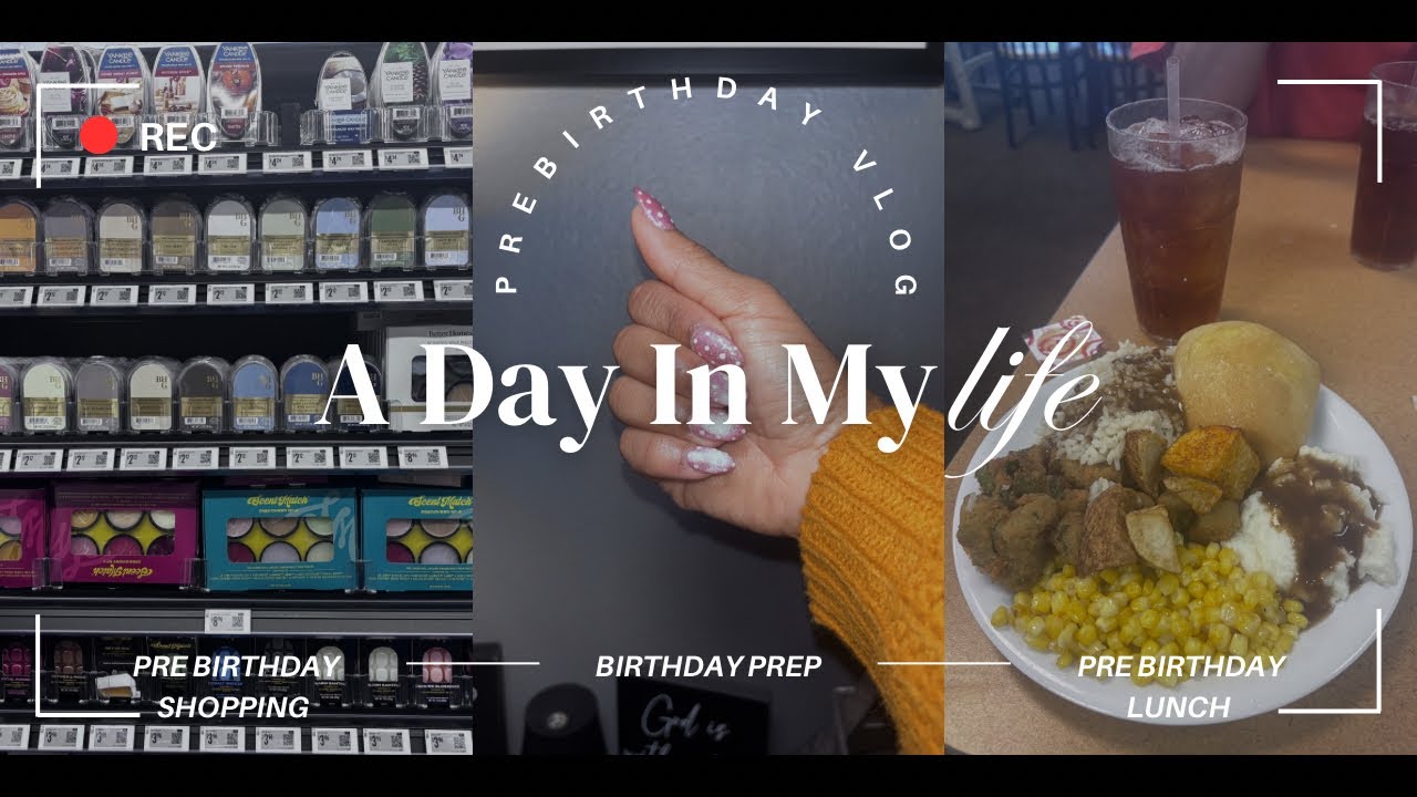 Vlog 21|Birthday Shopping|Birthday Prep|Pre Birthday Celebration 