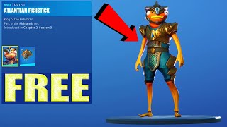 How To Get New Atlantean Fishstick (New FISHSTICK) For FREE In Fortnite.. FREE Black Manta Glitch