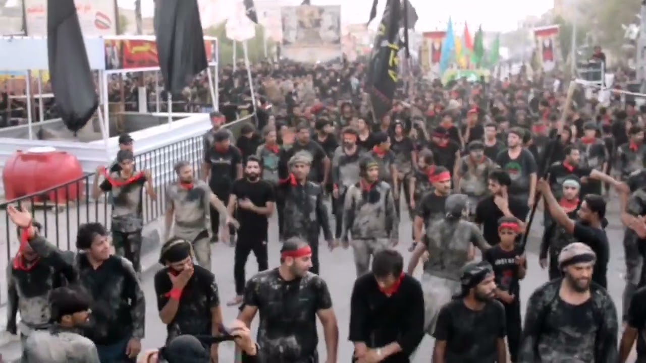 عزاء يوم السابع | موكب ابا الفضل العباس ع اهالي سوق الشيوخ | عام 1444 هـ