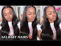 BUST DOWN MIDDLE PART WIG INSTALL (NO BABY HAIR) Ft. Wiggins Hair | Vlogmas Day 5 | Luxury Tot