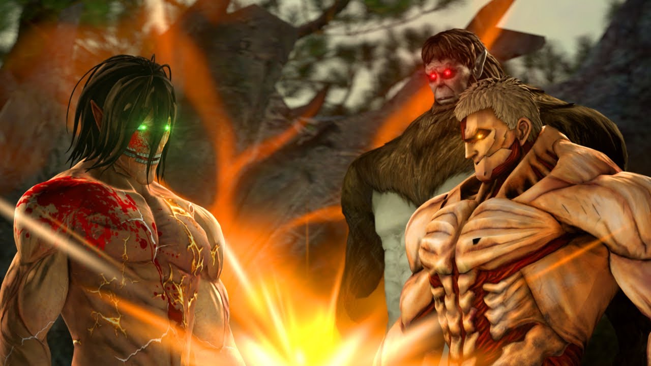Attack On Titan EREN vs BEAST TITAN Animation I ALL PARTS I KSEZZ HD ...