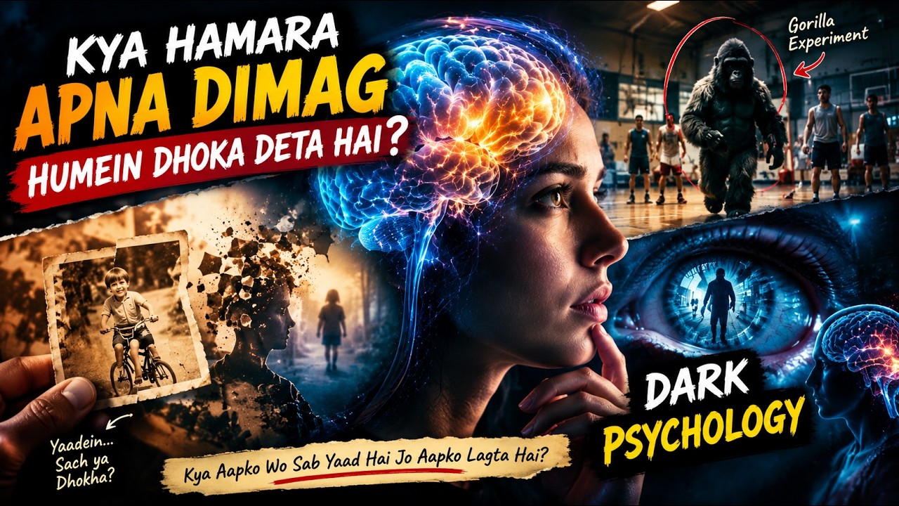 🧠 Is Your Own Brain Deceiving You? | Dark Psychology & The Mystery of Memory