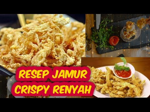 Resep jamur crispy renyah rasa chicken YouTube Resep jamur crispy renyah rasa chicken YouTube