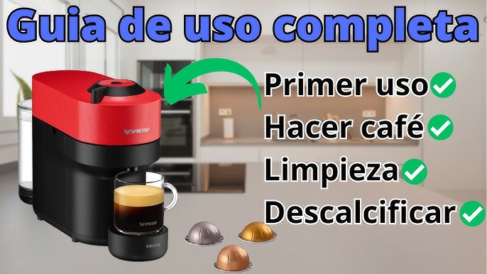 Comprar Cafetera de cápsulas Nespresso De'Longhi Vertuo Pop para cápsulas  Nespresso Vertuo · Hipercor