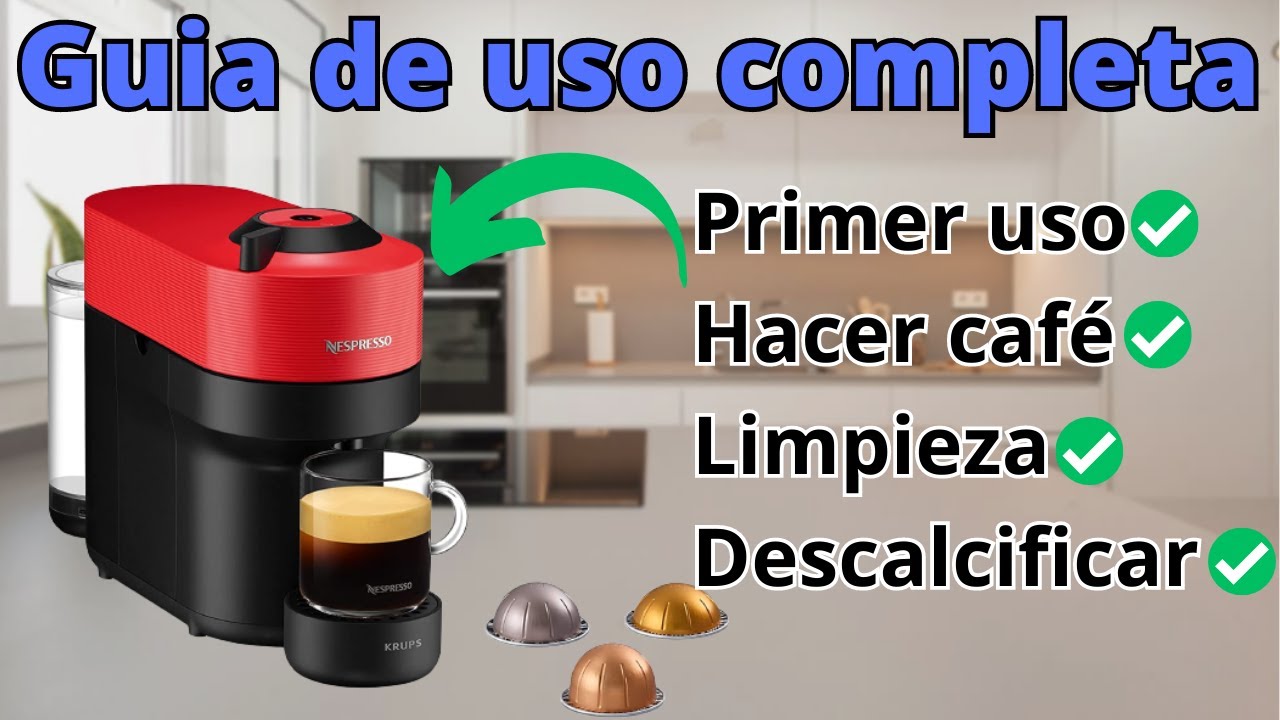 ☕ Nespresso VERTUO POP TUTORIAL Español ☕ - YouTube