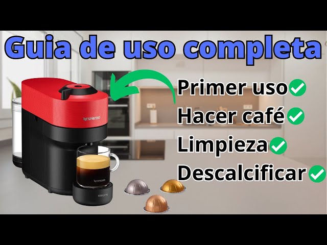 Krups nespresso vertuo pop spicy red xn9205, máquina de cápsulas