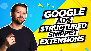 Google Ads Structured Snippet Extensions