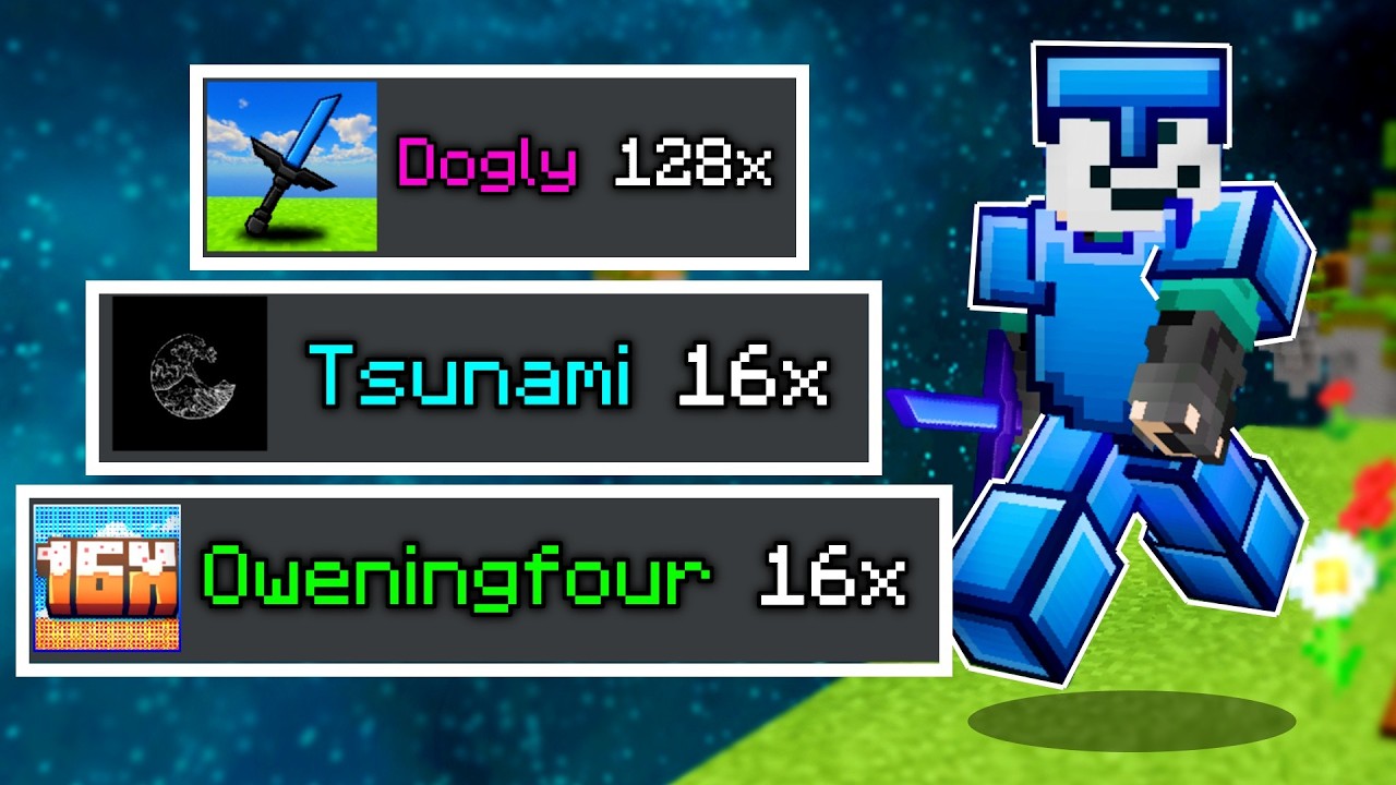 🔥LAS 3 MEJORES TEXTURAS para PVP Minecraft PE (26.X)!! (+FPS!) | Texturas Gama Baja! | MCPE 💚