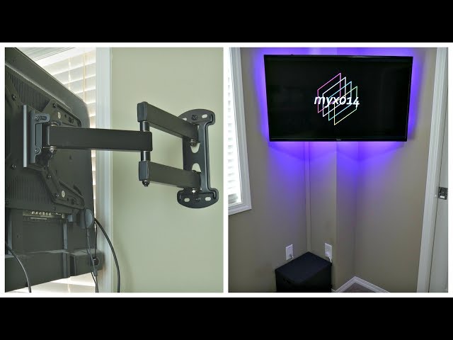 Hide TV Cables Behind Your Wall  In-Wall TV Cable Management 