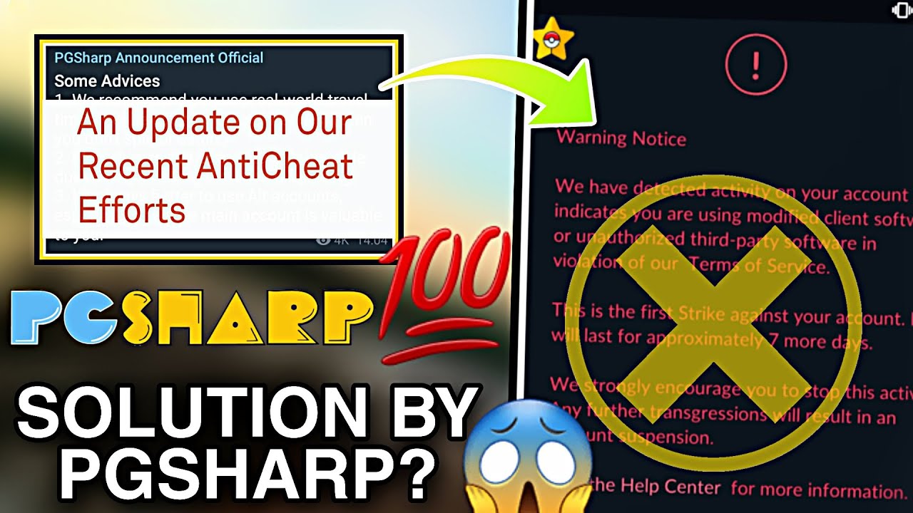 Pgsharp Important Announcement On Pokemon Go Anti Ban Efforts Youtube