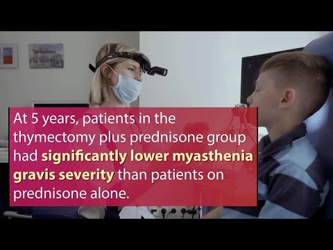 वीडियो: डॉक्टर ने किस स्थिति में थाइमेक्टोमी निर्धारित की?