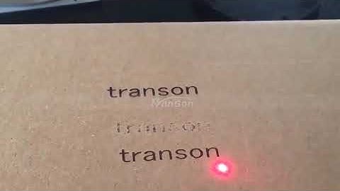 Desktop Fiber Laser Marking Machine/Transon CNC Machine