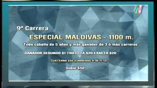 Carr. 9 Premio: ESPECIAL MALDIVAS 08-09-2022