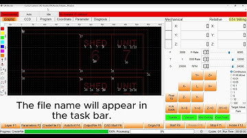 Heliner MDR CNC Control System Tutorial Part 3/4 - Image File Loading, Editing and Machining