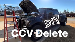 6.7 Powerstroke CCV Delete (Detailed with time saving tips) eBay Special‼️