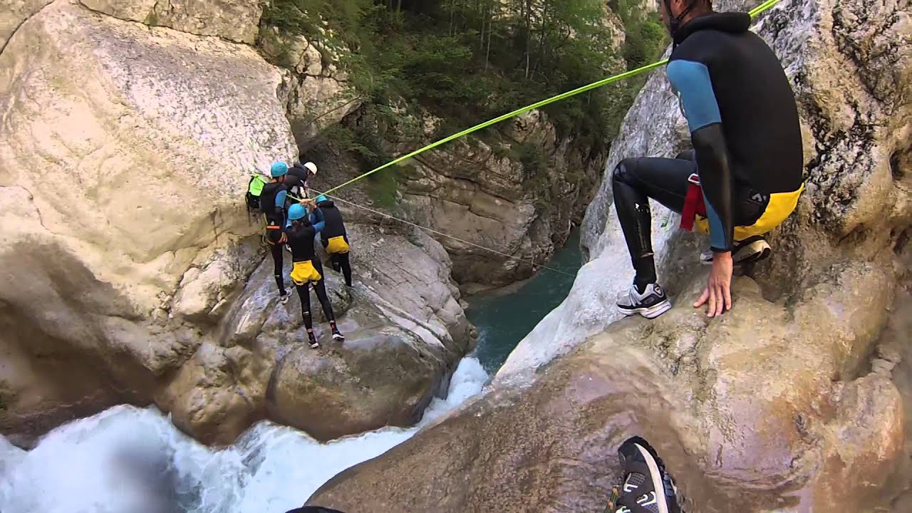 vacance 2013 canyoning a st auban dans les du verdon YouTube