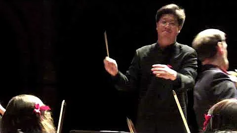 Bach double concerto mvt 2 with Nicholas DiEugenic...