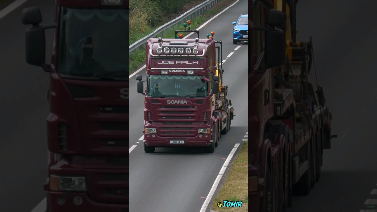 SCANIA R580 V8 - Joe Falk - Heavy Haulage 