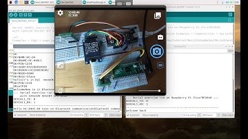 Bluetooth serial communication between RP2040 using HC-04 Bluetooth Module, in BLE/SPP mode.