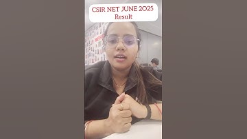 CSIR NET JUNE 2O25 Result Date #csirnet #csirnetresult #csirnetadda247