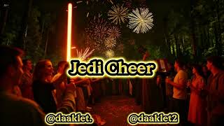 Jedi cheer!