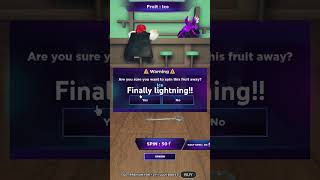 I Got 0.001 Percent Lighting In Fruit Battlegrounds