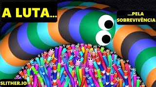 Luta pela Sobrevivência  - Slither.io