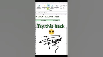 Use Signature #excel #explore #shorts #viralshorts #youtubeshorts #trending  #tutorial #excellife