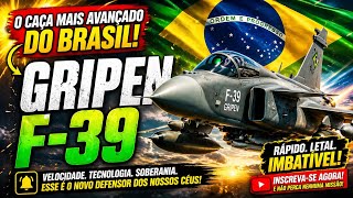 GRIPEN F-39: O CAÇA QUE MUDOU OS CÉUS DO BRASIL 🇧🇷 (VOCÊ NÃO TEM IDEIA DISSO)