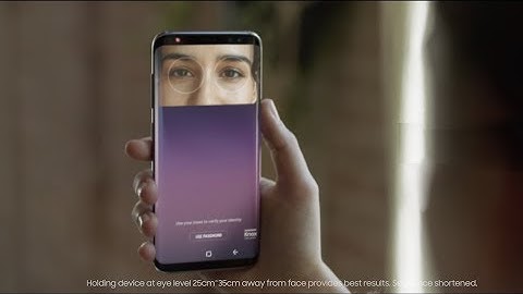 Galaxy S8/S8+ with Iris Scanner