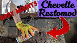 Preparing To Remove Body Mounts - Chevelle DIY Restomod Ep 14