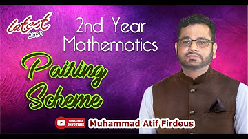 PAIRING SCHEME SECOND YEAR