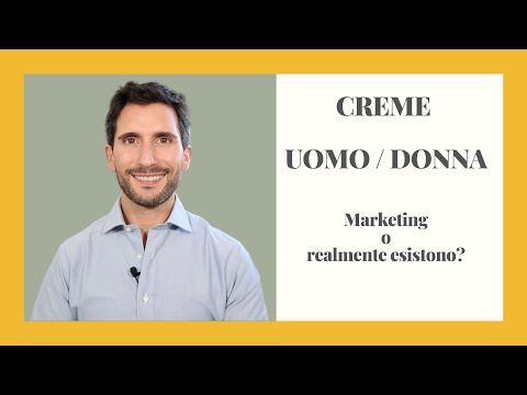 Video: Cosmetici da uomo adatti alle donne