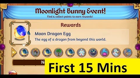 Merge Dragons Moonlight Bunny Event 2020 Part 1 - First 15 Mins Gameplay
