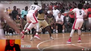 Red Reacts To Zion Williamson 360 Scoop And 47 Points