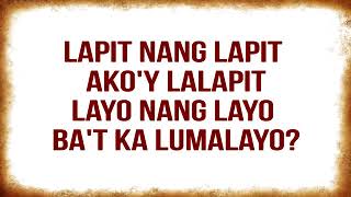 Video thumbnail of "Kahit Ayaw Mo Na   This Band LYRICS"