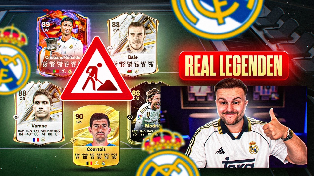 Ich baue ein REAL MADRID LEGENDEN Weekend League Team ⭐️