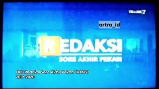 OBB Redaksi Sore Akhir Pekan Trans 7 (2019-2020)